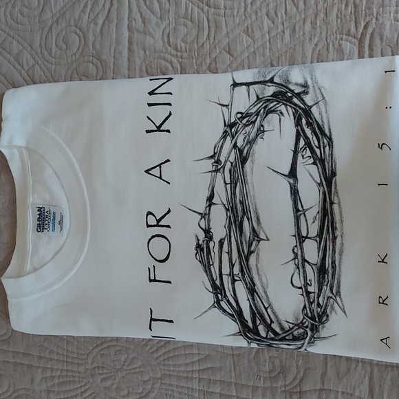 Fit For A King Crown of Thorns XXL Heavy Wt. Cotton T-Shirt - Picture 6 of 7